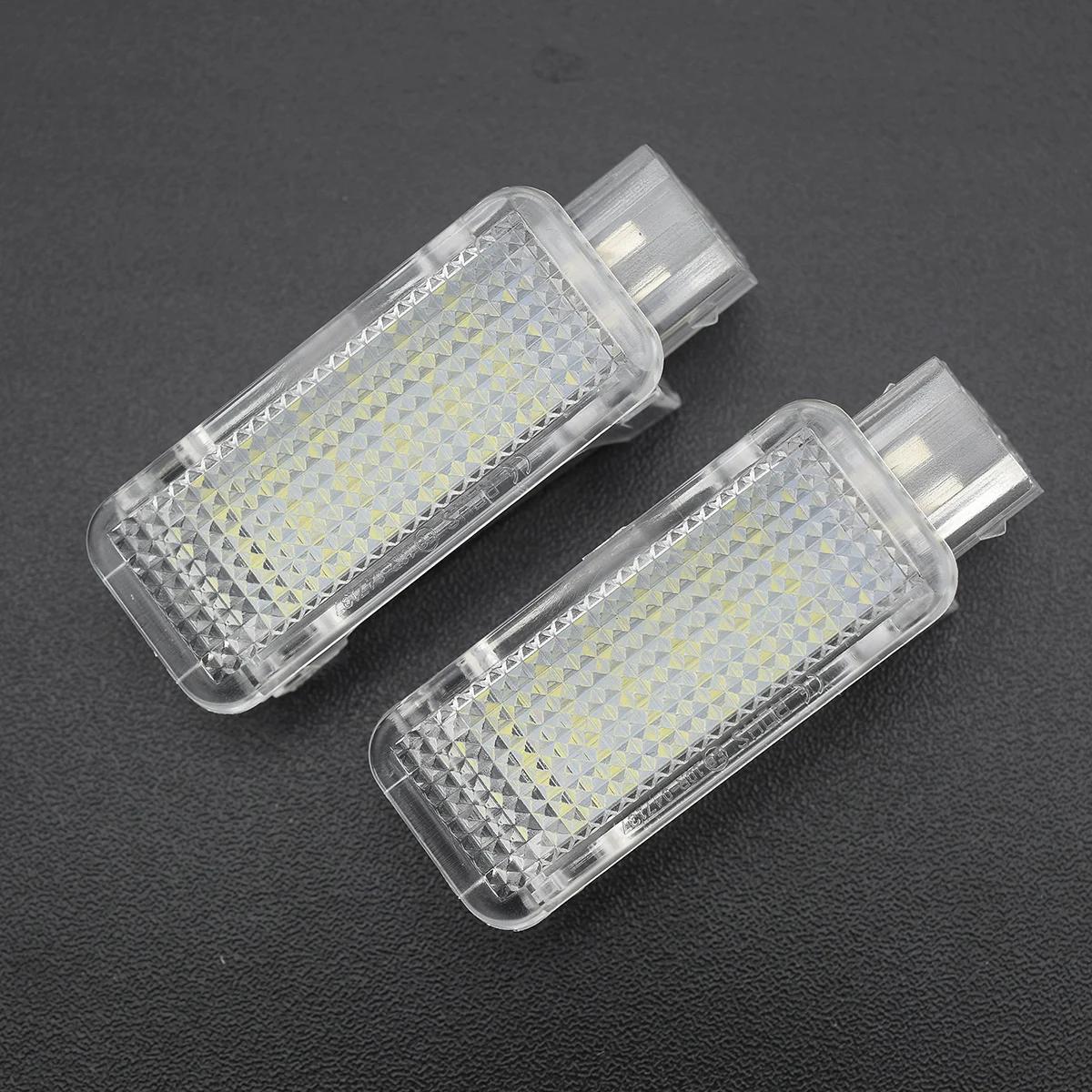 2x LED Footwell  Ϲ Ʈũ Ʈ, VW Jetta MK5 Tiguan Touareg Transporter T5 Eos Scirocco For Porsche Cayman
